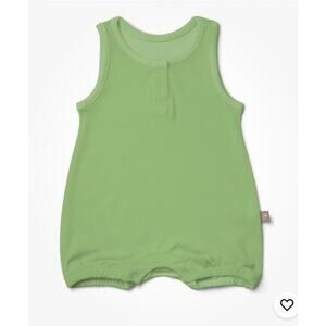 Goumi Kids Toddler Romper Quick Change One Piece Size 2T / 3T‎ Bamboo Green NEW